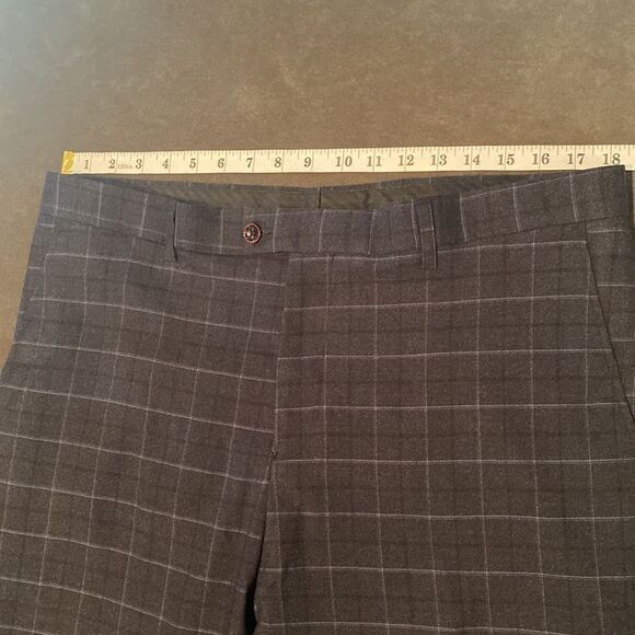 Men’s Mogu Plaid 3 Piece Suit Jacket 40 Pants 36 NWT - Picture 13 of 16